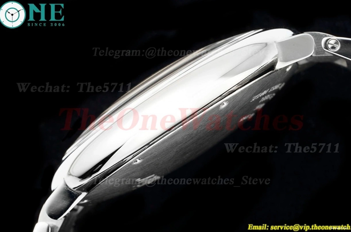 Dial White SS 42mm AF De Ballon Cartier Bleu SS A2824 1219